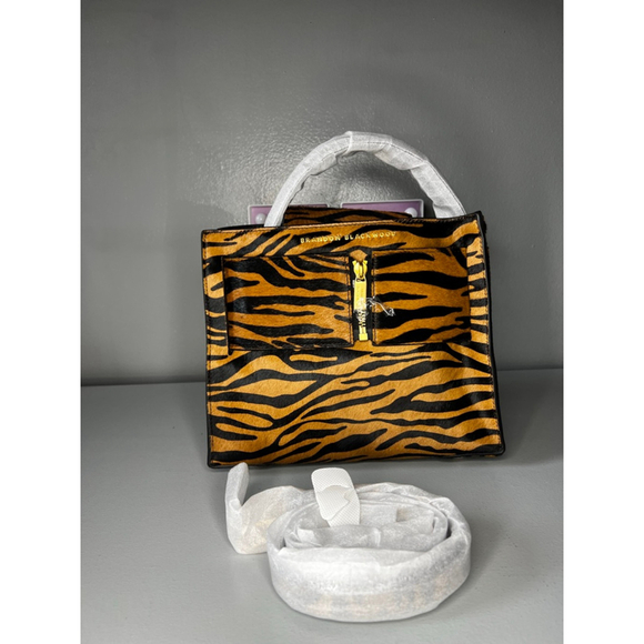 Brandon Blackwood Handbags - Brandon Blackwood Soft Kuei Brown Zebra